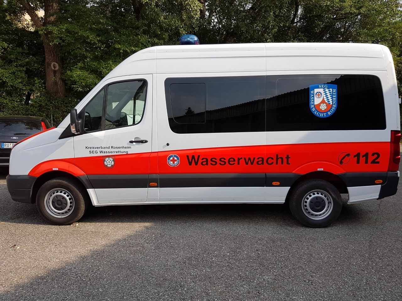 Mannschaftstransporter Wasserrettung
