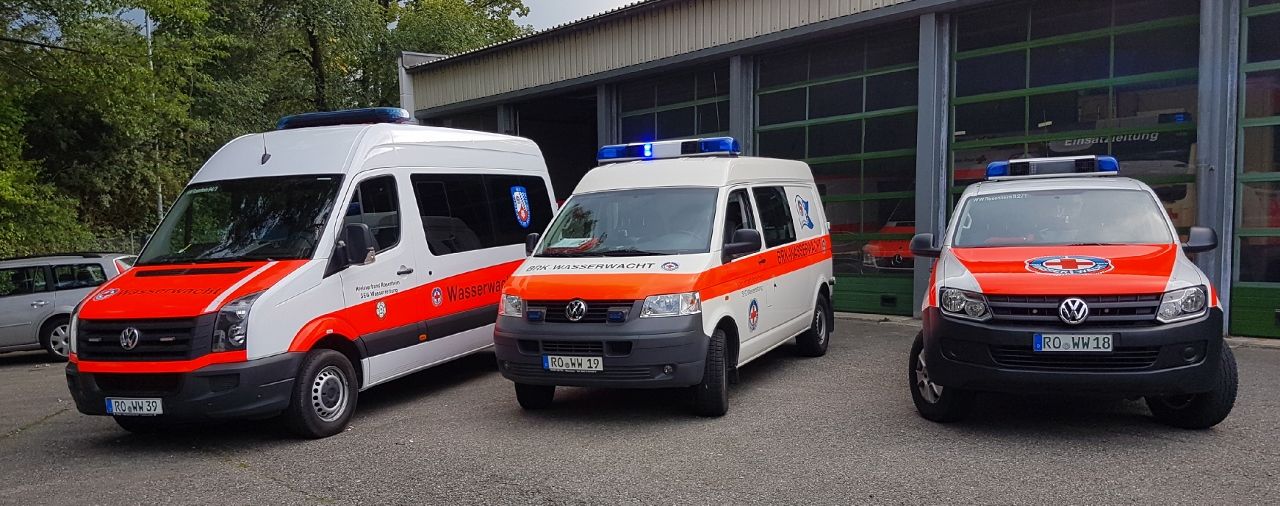 Einsatzfahrzeuge Wasserwacht Rosenheim